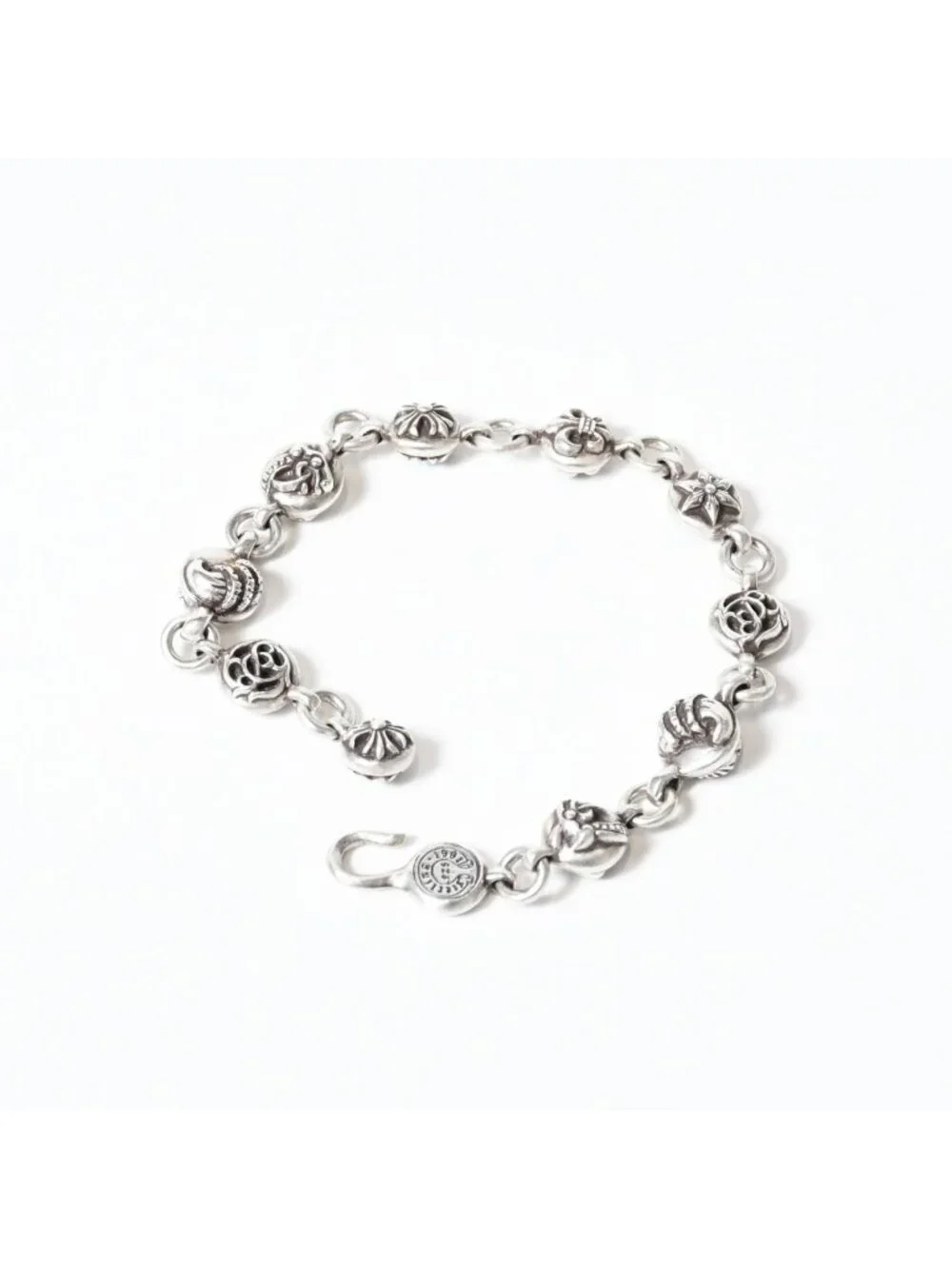 Chrome Hearts Multi Ball 2 Bracelet Silver
